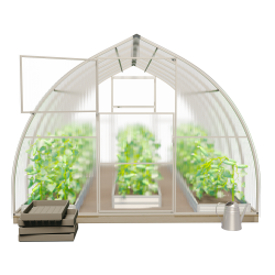 Теплица Королевская стрелка 65, дуга 25*25, шаг дуги 65см, 4 м